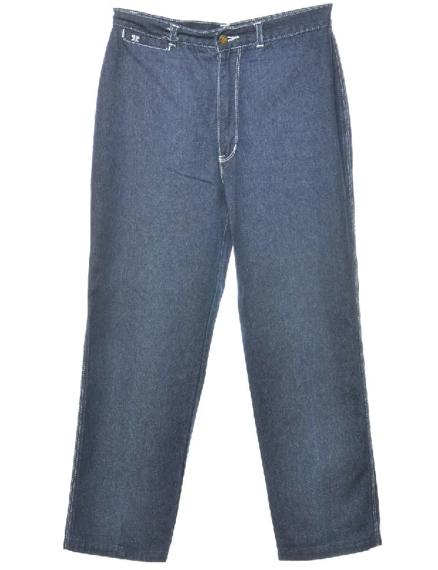 Indigo Tapered Jeans - W29 L26 Youthful Women's Pop