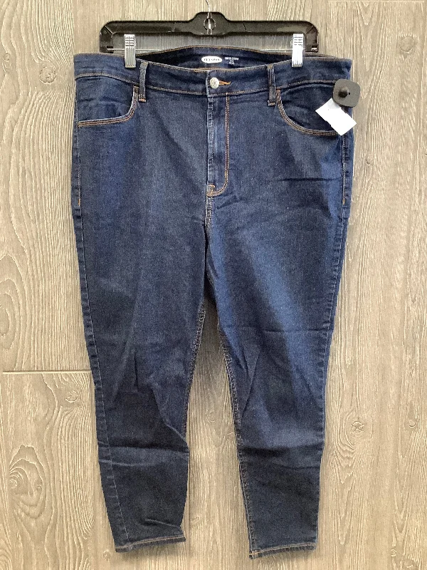 Jeans Skinny By Old Navy In Blue Denim, Size: 16 Casual Women's Japanese 