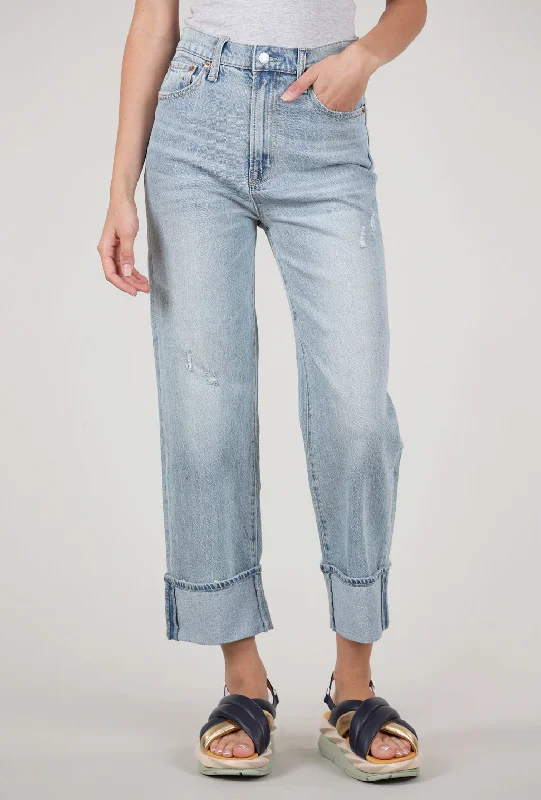 Cassie Cuffed Crop, Panorama Vintage French