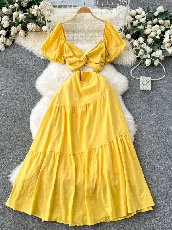 Orio Holiday Statement Maxi Dress Monochromatic All - in - one