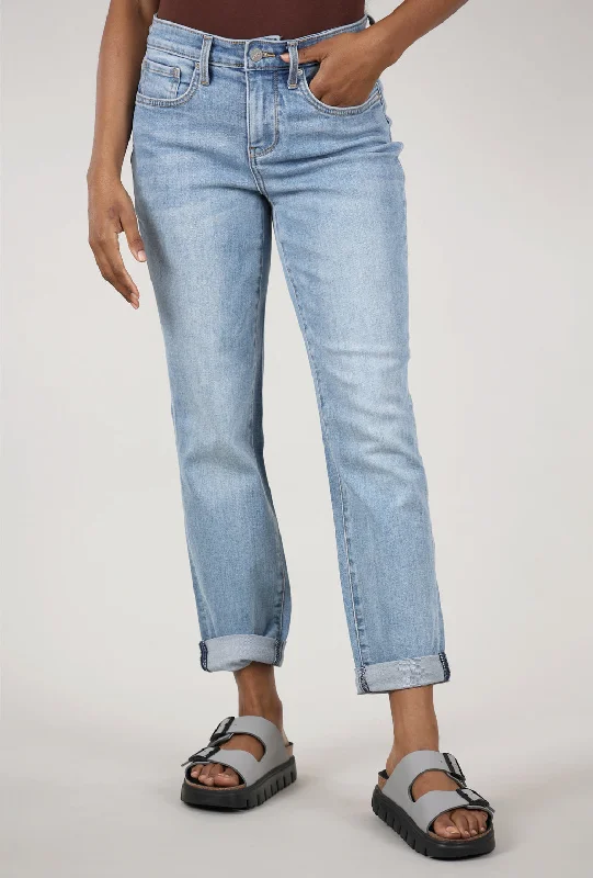 Margot Girlfriend Jean, Corfu Blue Casual Women's Japanese 