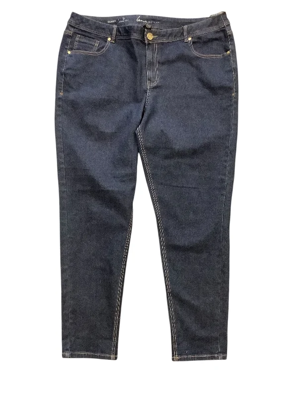 Jeans Skinny By Lane Bryant In Blue Denim, Size: 20 Laid - back Women's Style