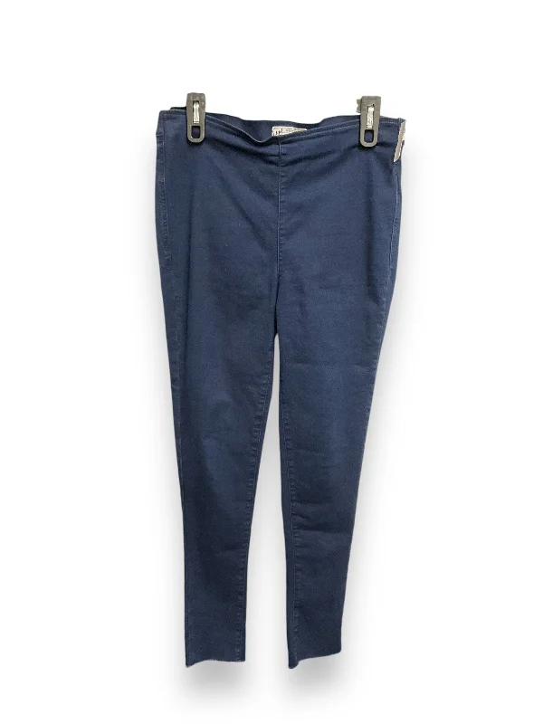 Jeans Jeggings By Free People In Blue Denim, Size: 12 Modern Women's 