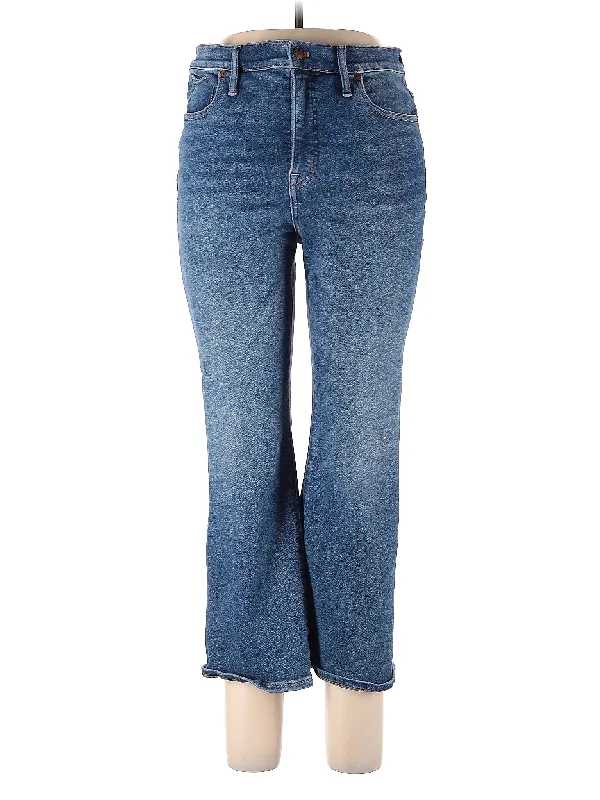 Mid-Rise Bootleg Jeans in Medium Wash Gym