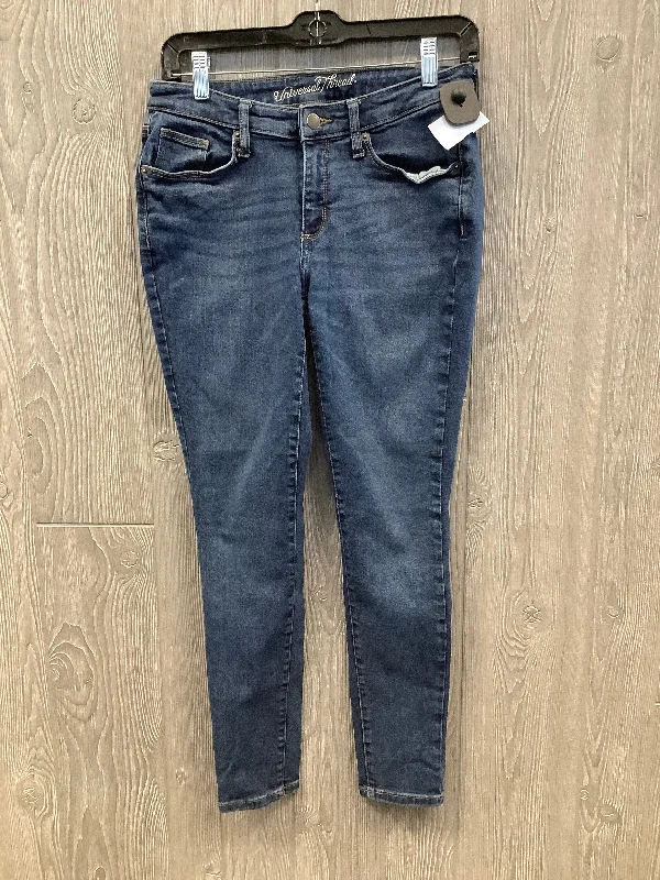 Jeans Skinny By Universal Thread In Blue Denim, Size: 6 Cozy Women's Sherpa - lined